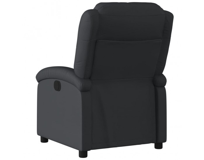 Sonata H Електрически наклоняем стол, черен, естествена кожа