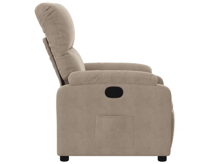 Sonata H Реклайнер стол, таупе, микрофибърен текстил