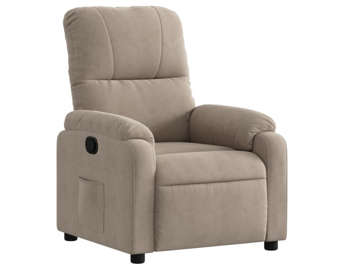 Sonata H Реклайнер стол, таупе, микрофибърен текстил