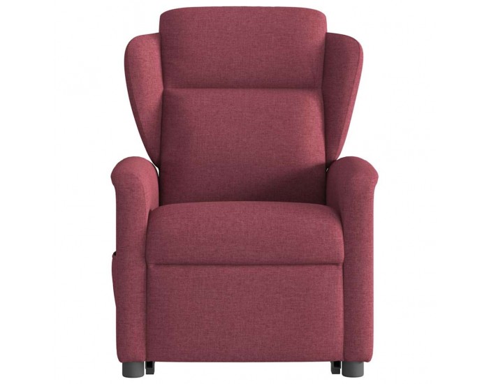 Sonata H Електрически изправящ масажен реклайнер виненочервен текстил