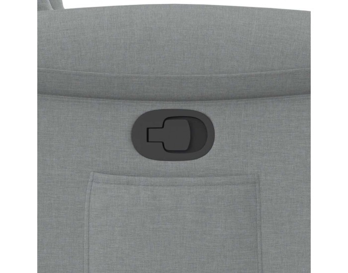 Sonata H Реклайнер стол, светлосив, текстил