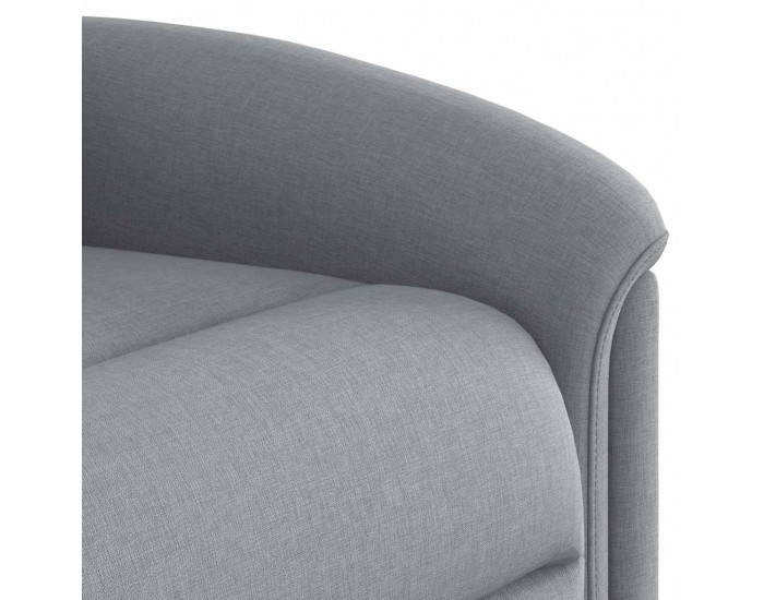 Sonata H Реклайнер стол, светлосив, текстил