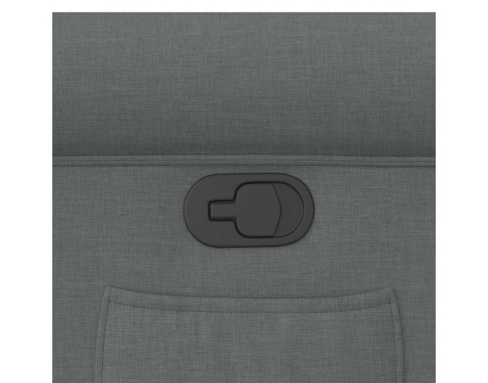 Sonata H Реклайнер, тъмносив, текстил