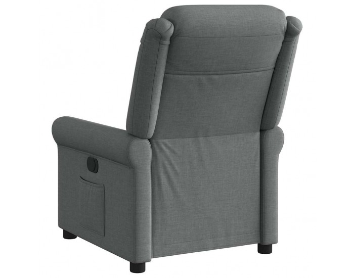 Sonata H Реклайнер, тъмносив, текстил