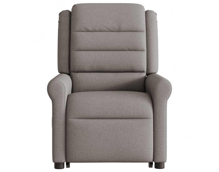 Sonata H Електрически изправящ масажен реклайнер стол таупе текстил