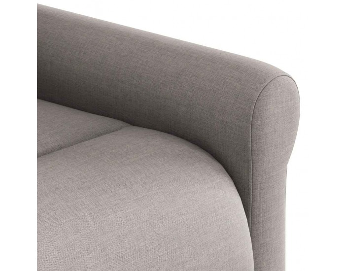 Sonata H Електрически изправящ реклайнер стол, таупе, текстил