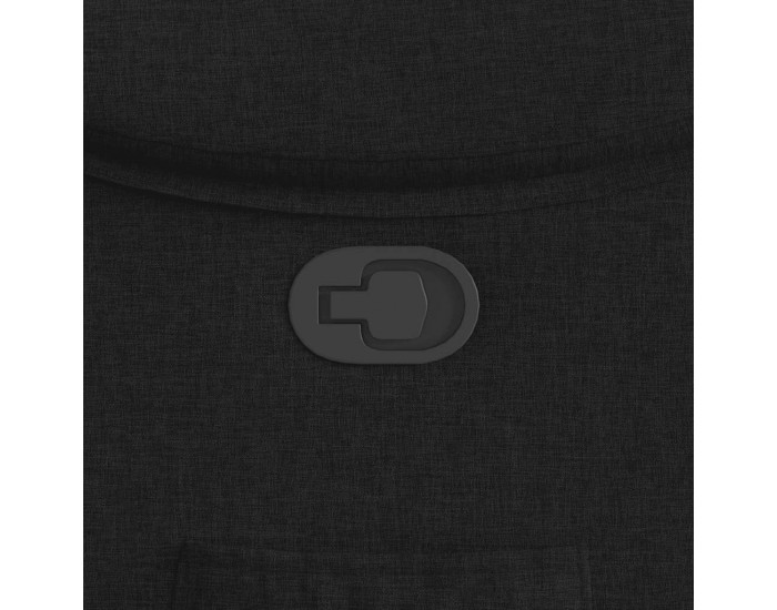 Sonata H Наклоняем стол, черен, текстил