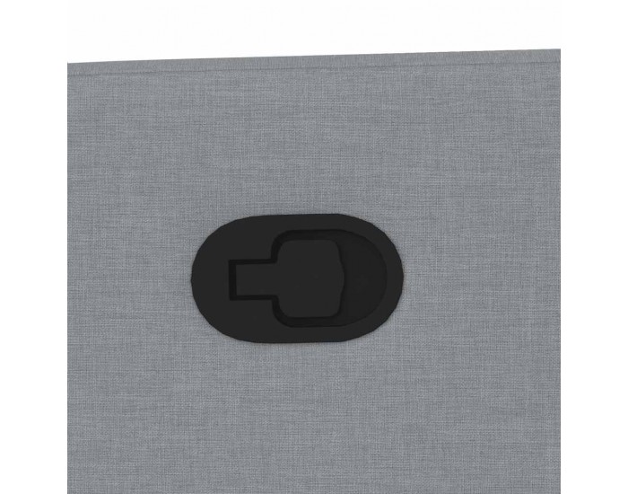 Sonata H Масажен реклайнер стол, светлосив, текстил