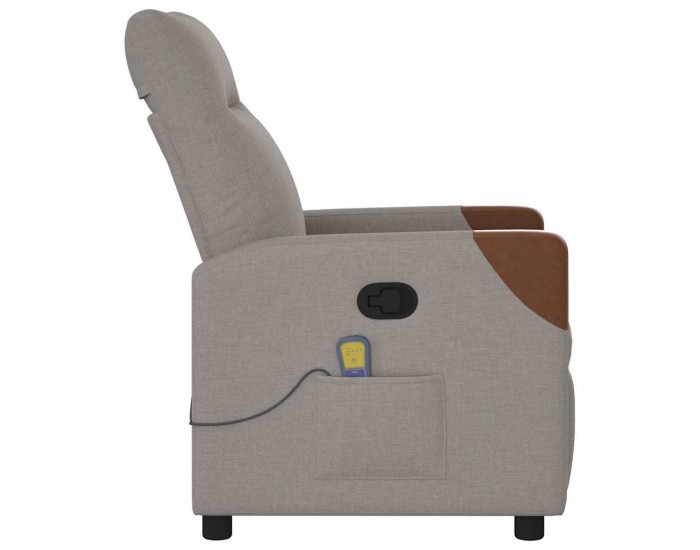 Sonata H Масажен наклоняем стол, таупе, текстил