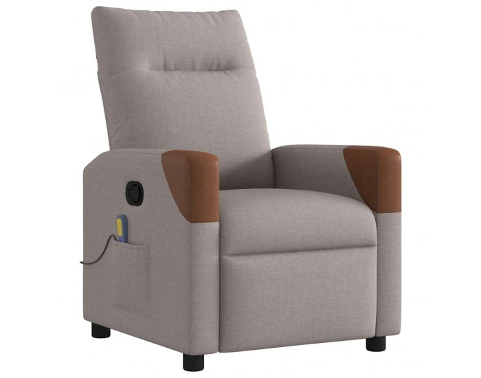 Sonata H Масажен наклоняем стол, таупе, текстил