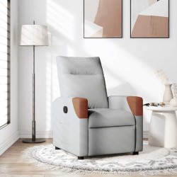 Sonata H Recliner Chair Cloud Grey Fabric - Фотьойли