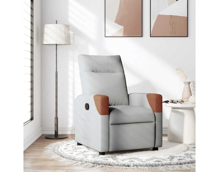 Sonata H Recliner Chair Cloud Grey Fabric