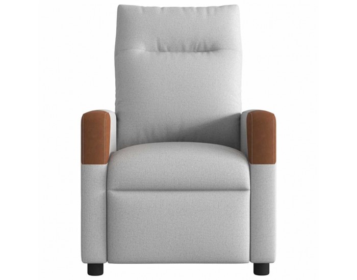 Sonata H Recliner Chair Cloud Grey Fabric