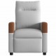 Sonata H Recliner Chair Cloud Grey Fabric