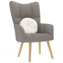 Sonata H Релакс стол, таупе, текстил - Мека мебел