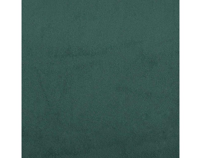 Sonata H Релакс стол с табуретка, тъмнозелен, кадифе