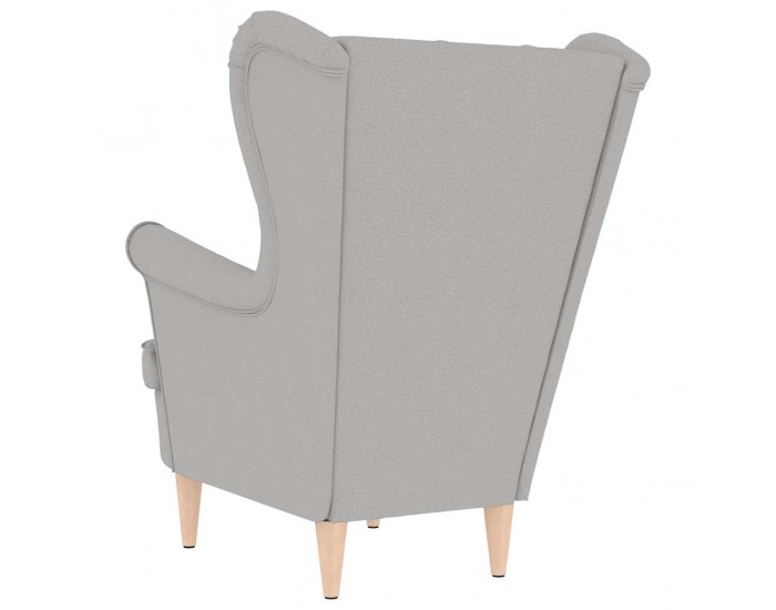 Sonata H Фотьойл Cloud Grey 74x84x100 cm Fabric