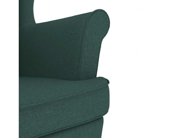 Sonata H Люлеещ се стол Тъмнозелен 74x90x102 cm плат