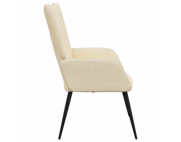 Sonata H Релаксиращ стол, кремав, плат