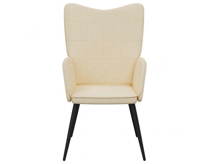 Sonata H Релаксиращ стол, кремав, плат