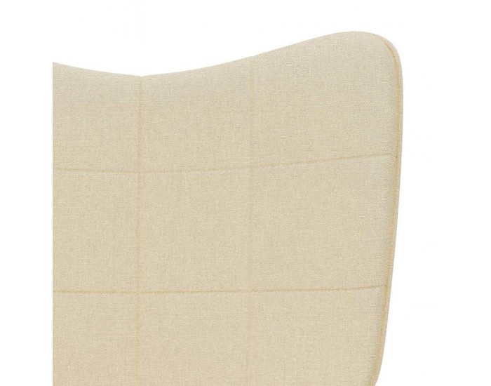 Sonata H Релаксиращ стол, кремав, плат