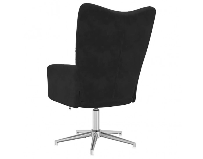 Sonata H Релакс стол, черен, кадифе