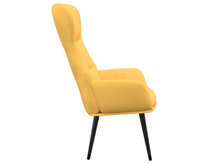 Sonata H Релакс стол, горчица жълто, текстил