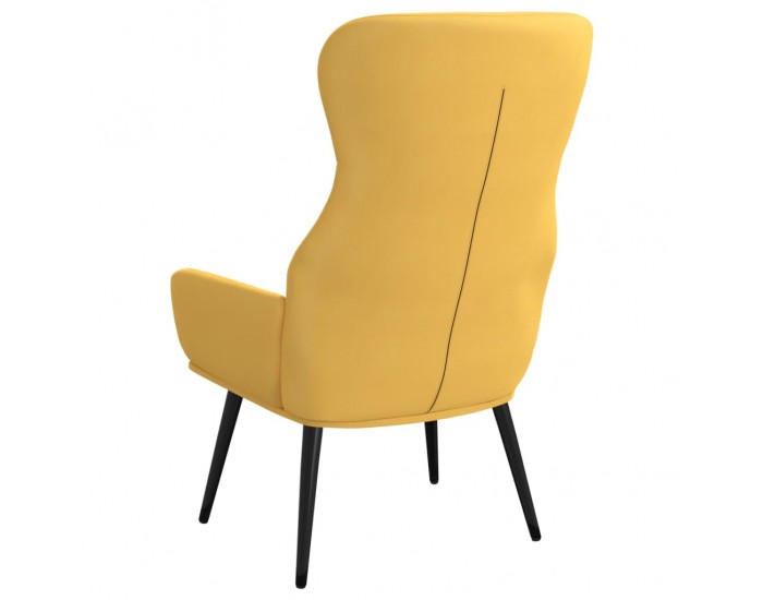 Sonata H Релакс стол, горчица жълто, текстил