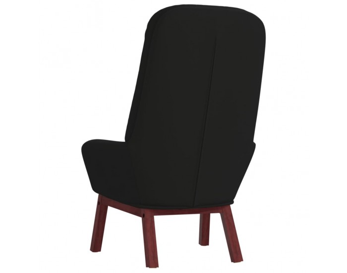 Sonata H Релакс стол, черен, кадифе