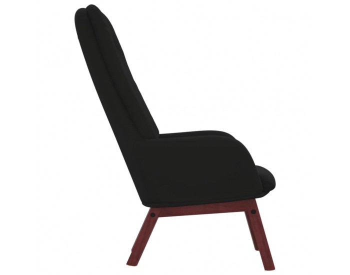 Sonata H Релакс стол, черен, кадифе