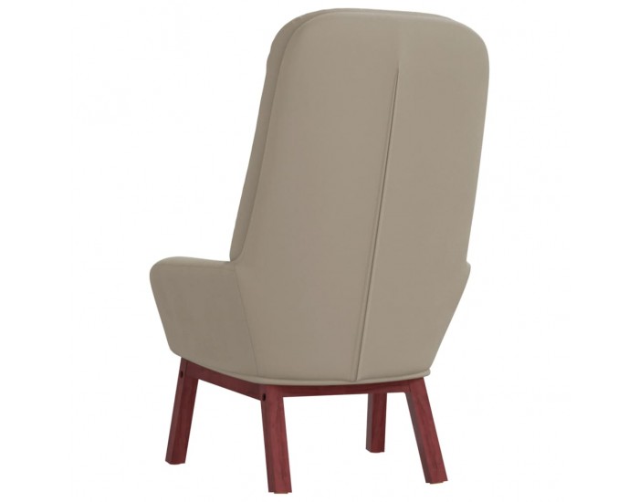 Sonata H Релакс стол, светлосив, кадифе