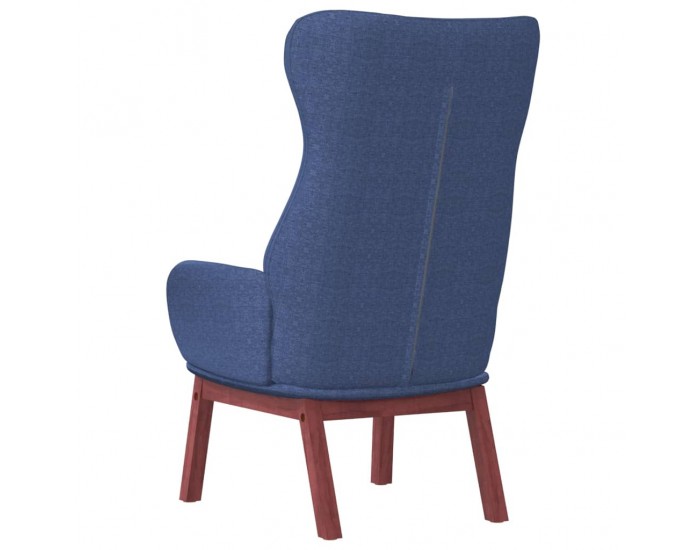 Sonata H Релаксиращ стол, син, плат