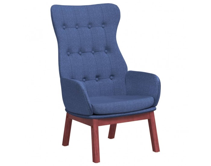 Sonata H Релаксиращ стол, син, плат