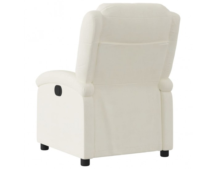 Sonata H Реклайнер стол, кремав, кадифе