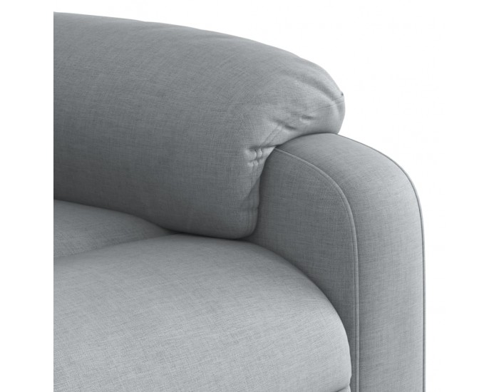 Sonata H Реклайнер стол, светлосив, текстил