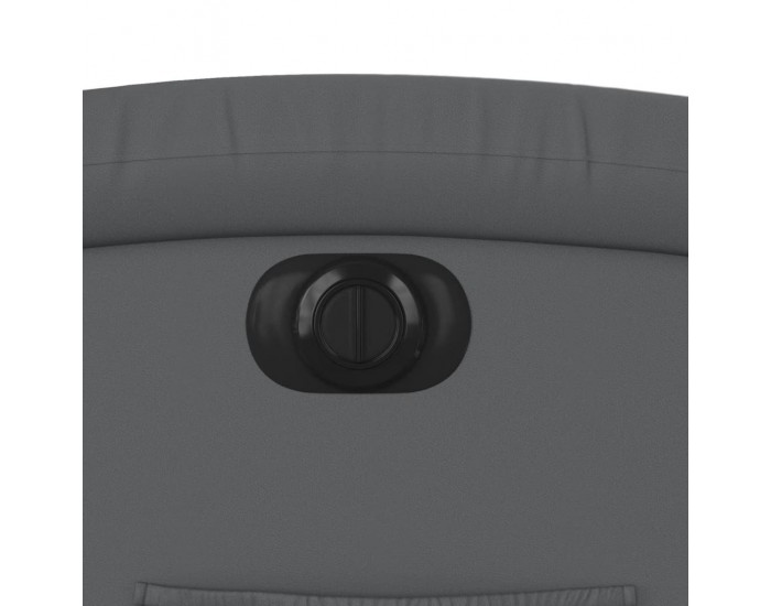 Sonata H Електрически реклайнер стол, сив, изкуствена кожа