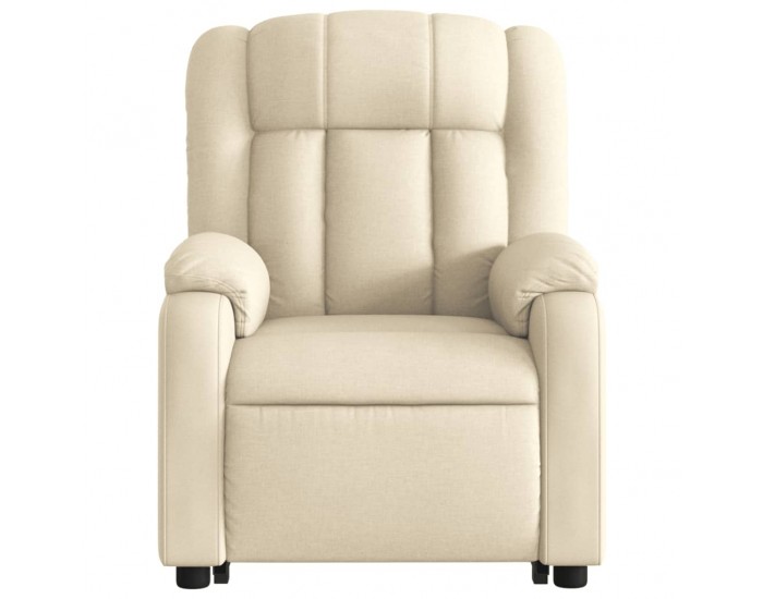 Sonata H Електрически изправящ масажен реклайнер стол кремав текстил