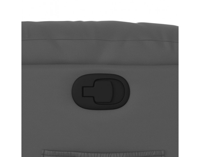 Sonata H Изправящ реклайнер стол, сива, изкуствена кожа