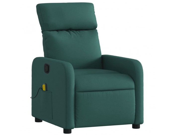 Sonata H Масажен наклоняем стол, тъмнозелен, текстил