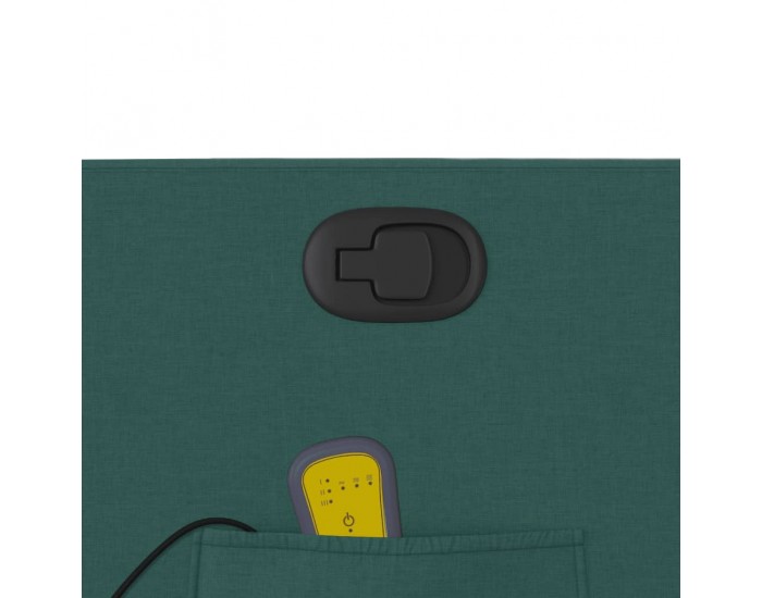 Sonata H Масажен наклоняем стол, тъмнозелен, текстил