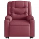Sonata H Масажен изправящ наклоняем стол, виненочервен, текстил