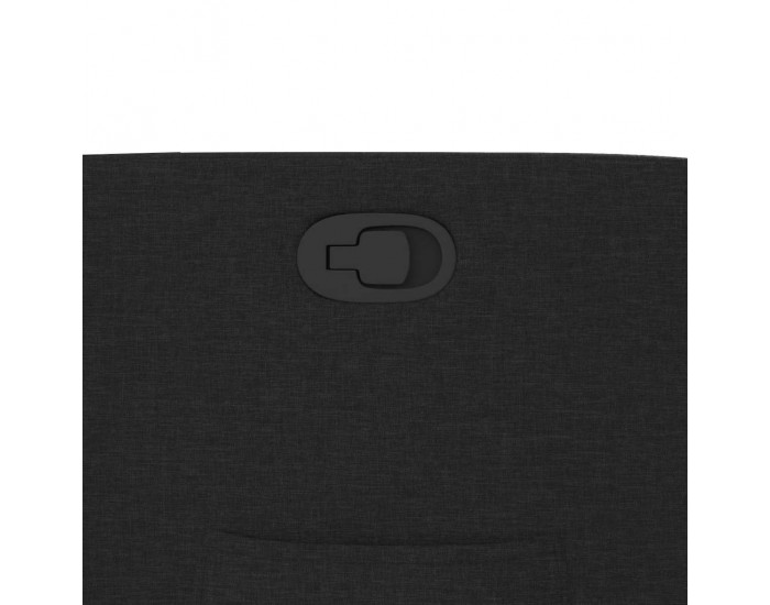 Sonata H Наклоняем стол, черен, текстил