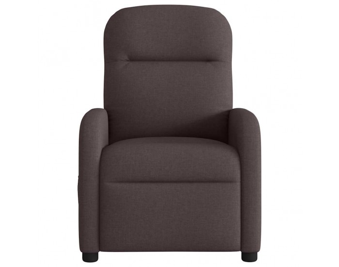 Sonata H Електрически реклайнер стол, тъмнокафяв, текстил