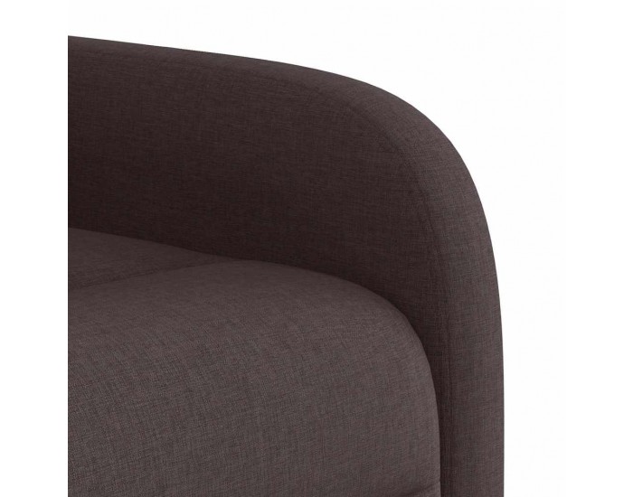 Sonata H Електрически изправящ реклайнер стол, тъмнокафяв, текстил