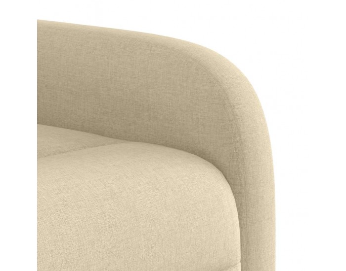 Sonata H Електрически изправящ реклайнер стол, кремав, текстил