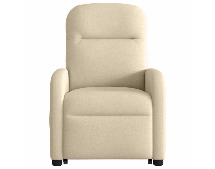 Sonata H Електрически изправящ реклайнер стол, кремав, текстил