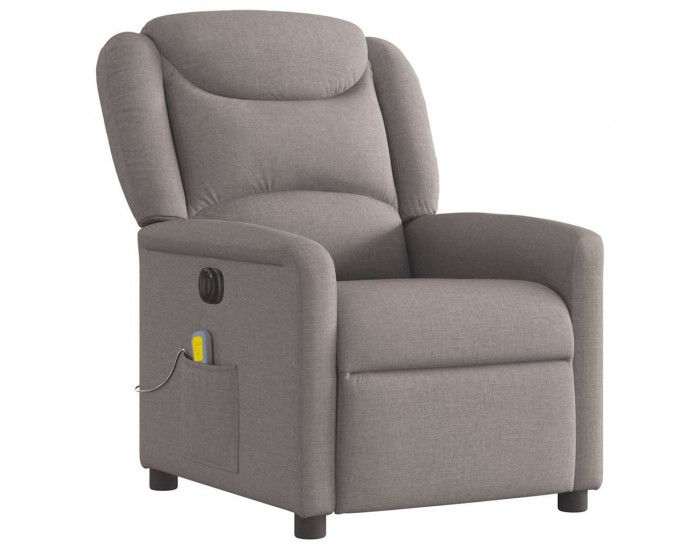 Sonata H Електрически масажен наклоняем стол, таупе, текстил