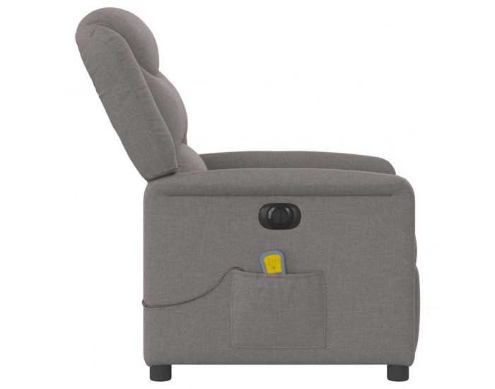 Sonata H Електрически масажен наклоняем стол, таупе, текстил