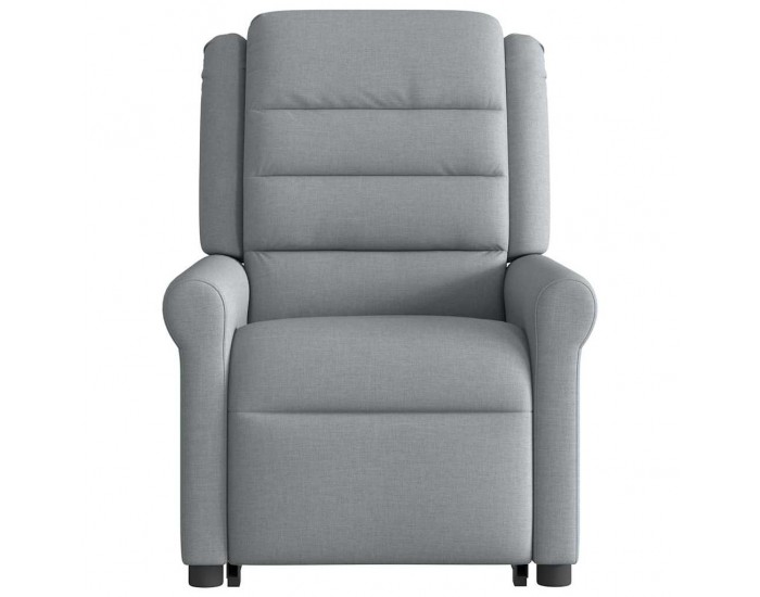 Sonata H Електрически изправящ масажен реклайнер стол светлосив текстил