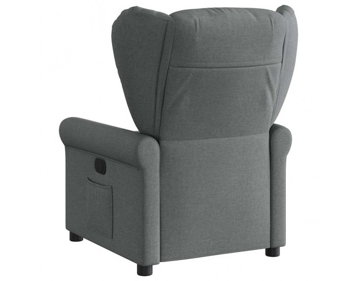 Sonata H Реклайнер, тъмносив, текстил